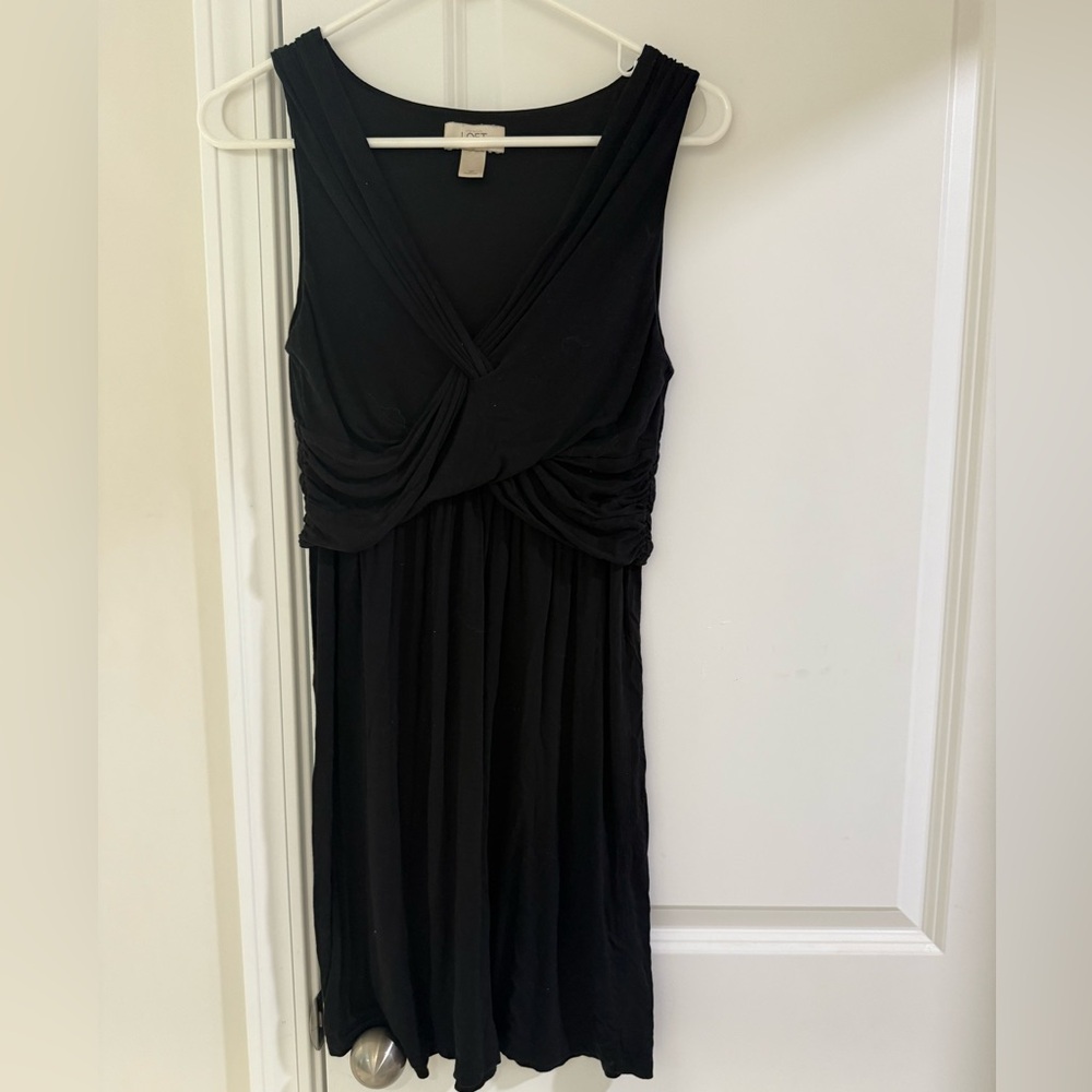 LOFT Black Dress
